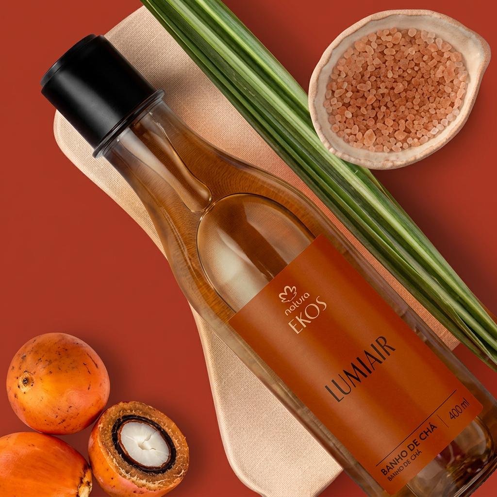 Sabonete Líquido Esfoliante Ekos Tukumã 185 ml