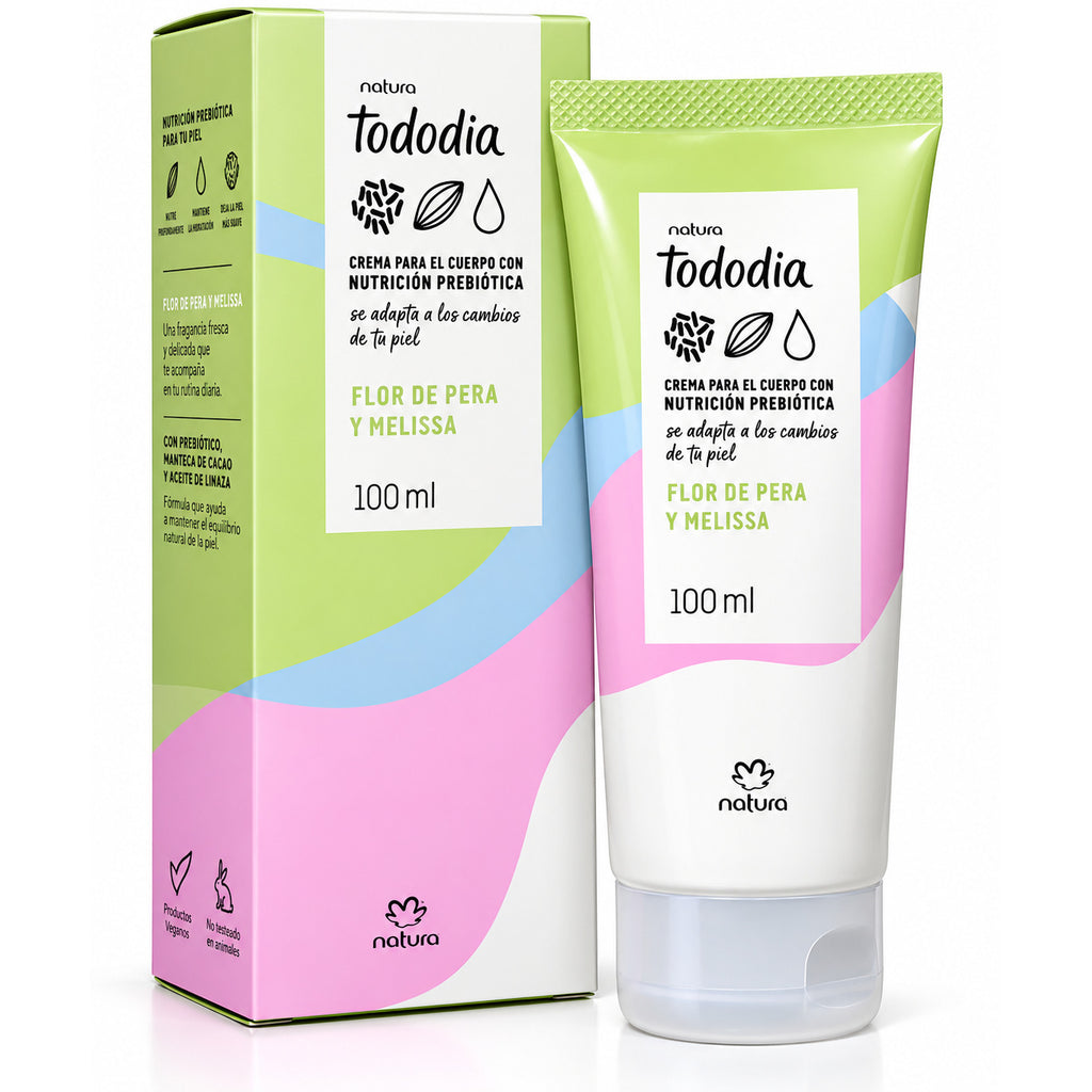 Hidratante para o Corpo Tododia Flor de Pera e Melissa 100 ml
