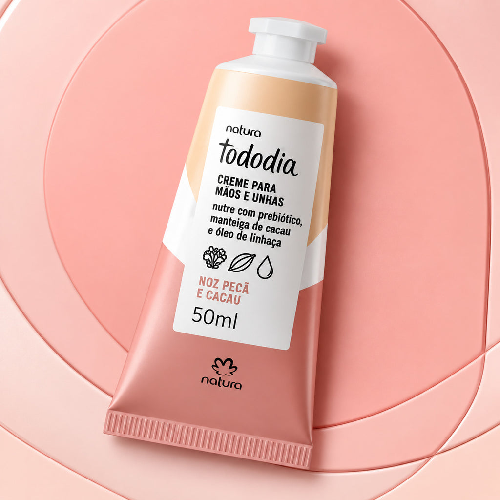 Creme Nutritivo para as Mãos Tododia Noz Pecã e Cacau FPS 20 50 g