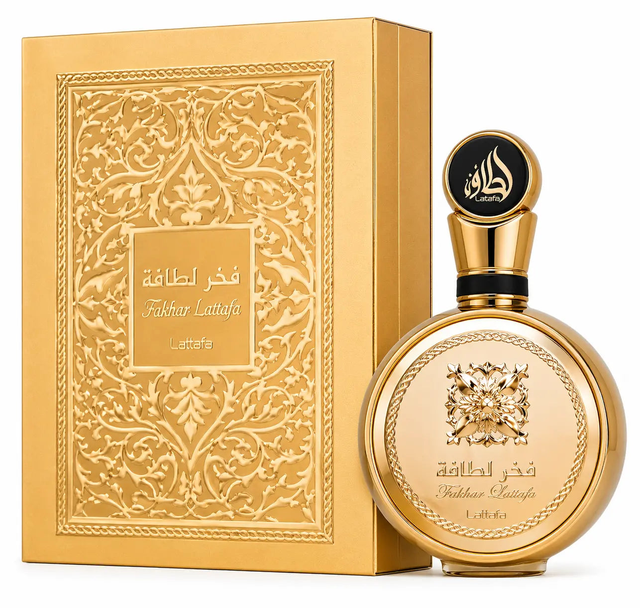 Perfume Arabe Fakhar Gold Extrait Edp Unissex de 100ml Lattafa
