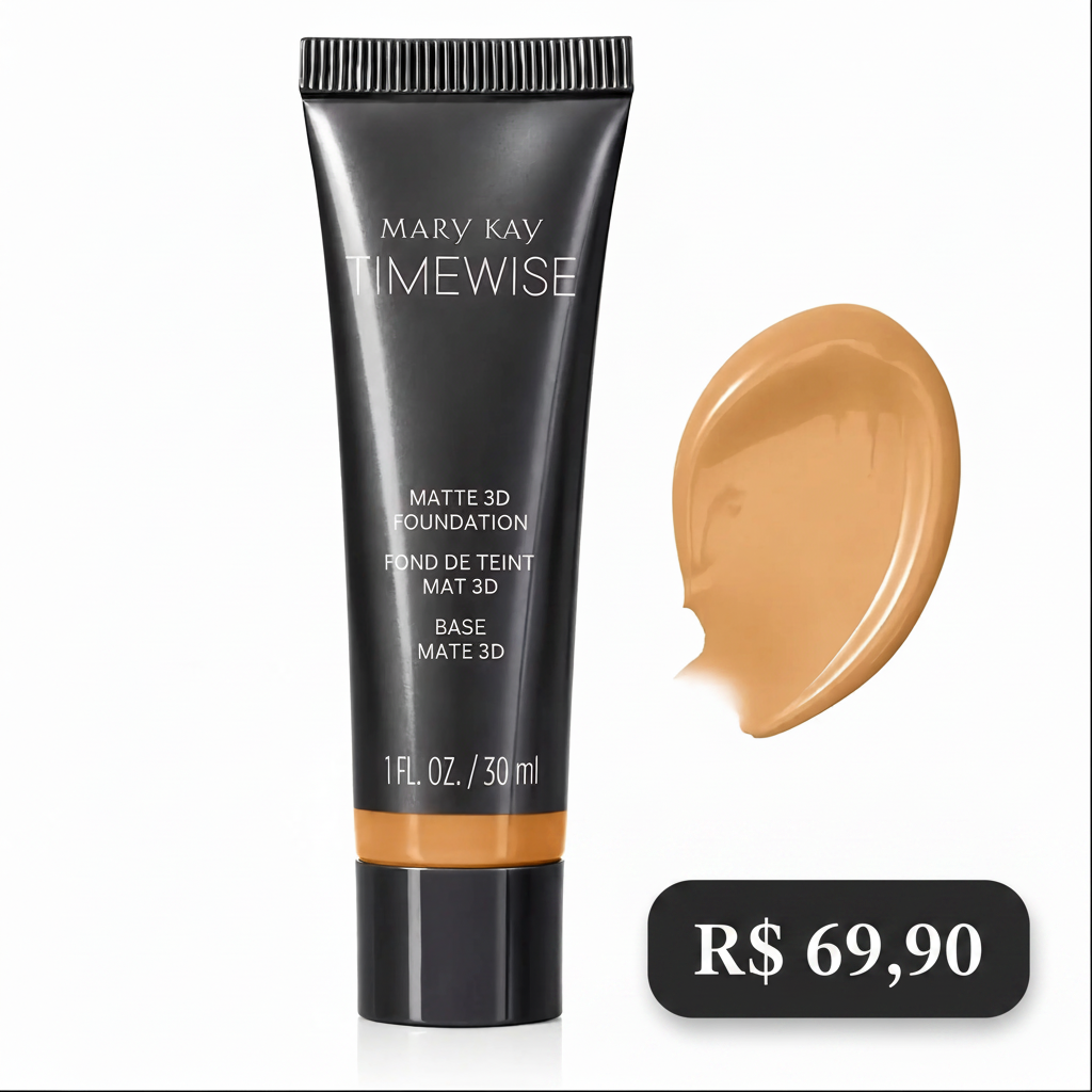 Base Mary Kay Time Wise 3D Beige W180 Mary Kay