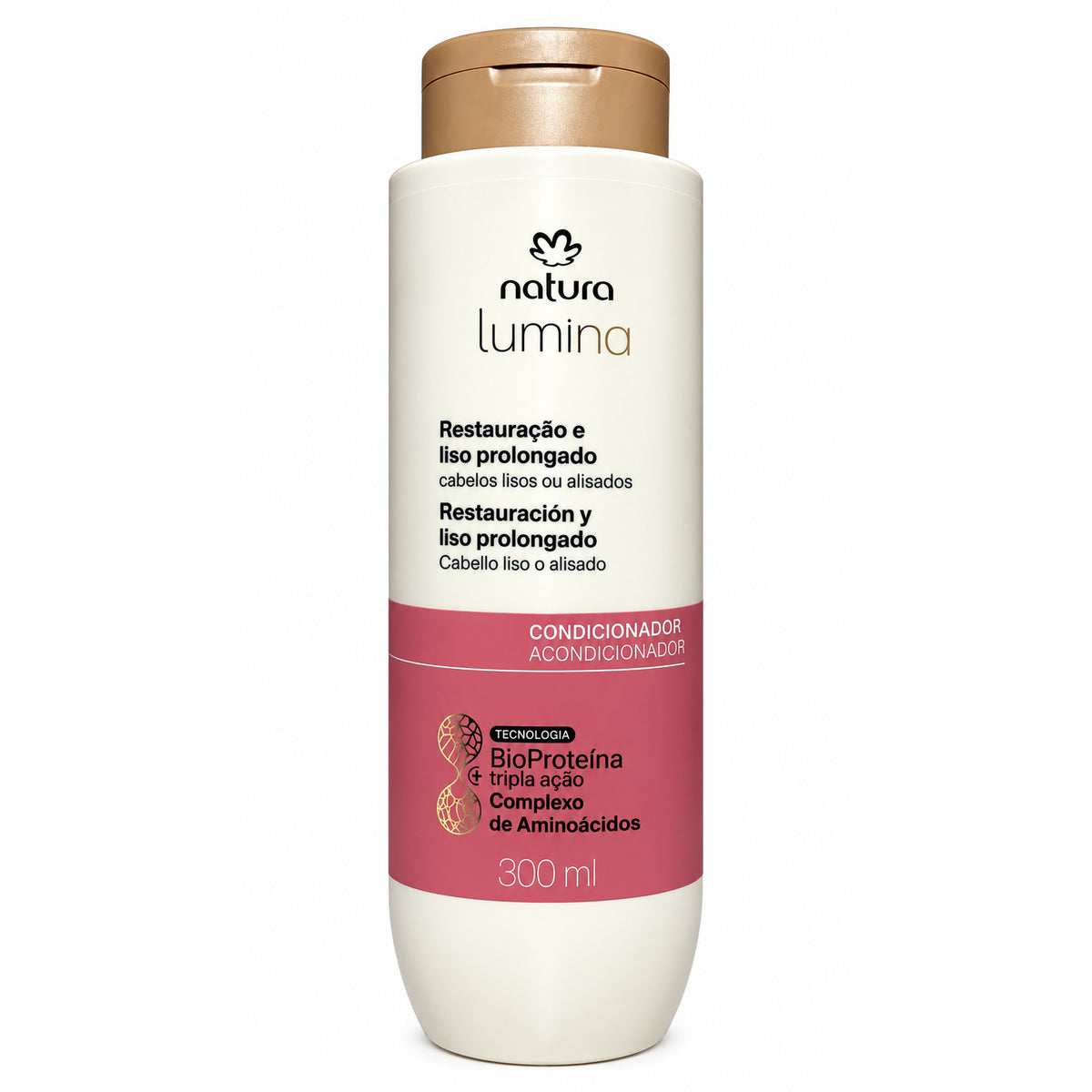 Natura Lumina Condicionador Restauração e Liso Prolongado 300ml